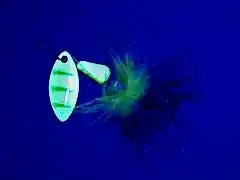 Balzer 13210 Colonel Fuzzy Spin UV Active Tüylü Alabalık Kaşığı