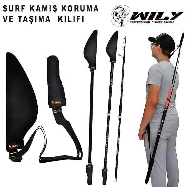 Wily Neopren Surf Kamış Koruma ve Taşıma Kılıfı