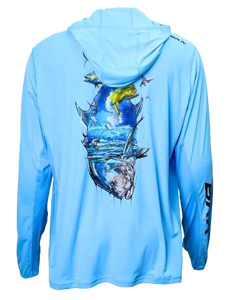 BKK Long Sleeve Casual Shirt Light Blue