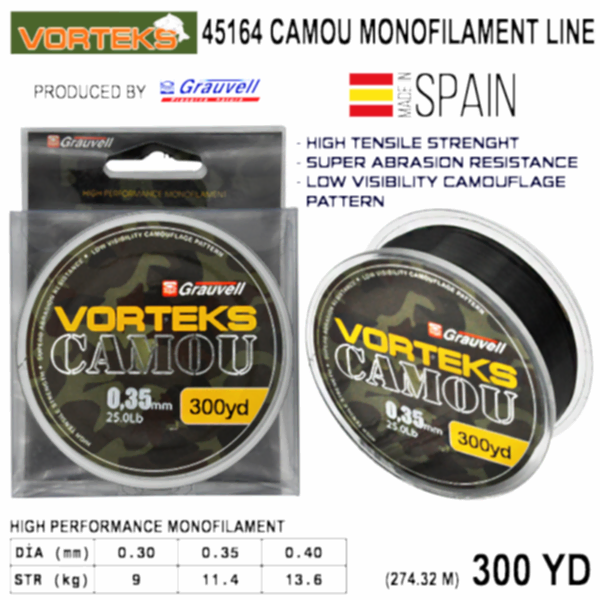 Vorteks Camou 300 YD Sazan Misinası