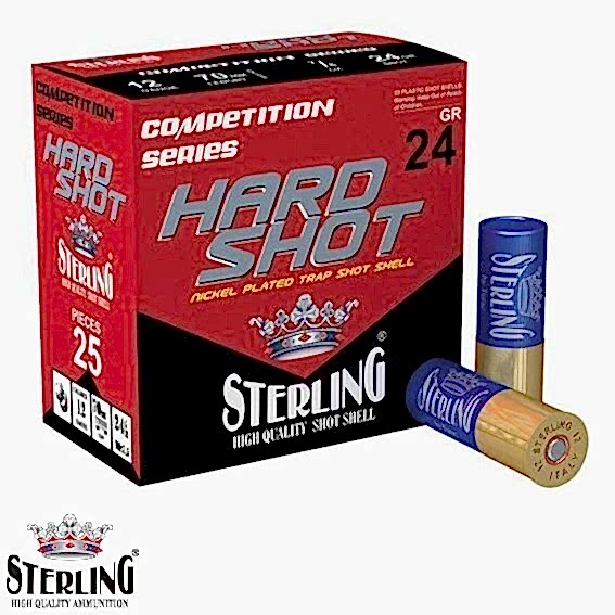 STERLING Trap Hard Shot 24 G. No: 7,5 Atış Fişeği