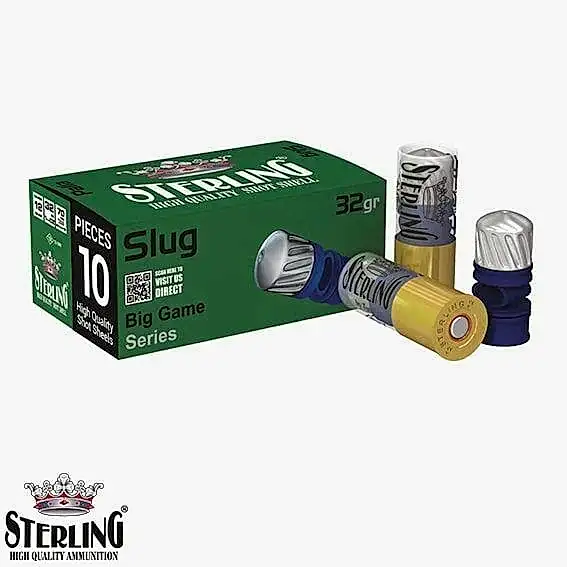 STERLING 12 Cal. 32 G. Tek Kurşun Av Fişeği
