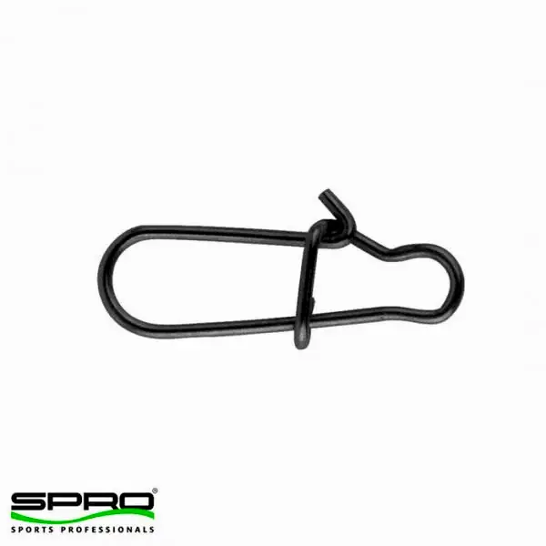 SPRO Matte Black Easy Snap Fırdöndü #0