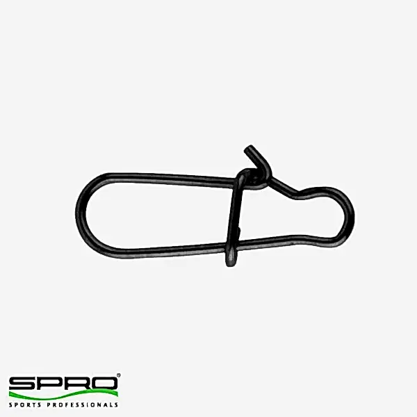 SPRO Matte Black Easy Snap Fırdöndü #00