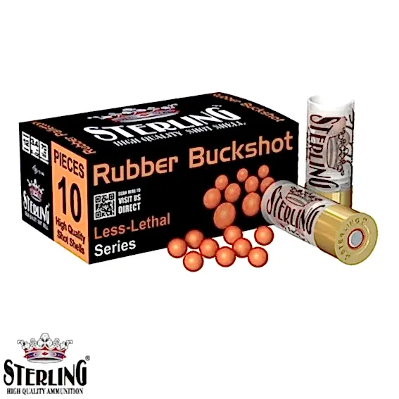 STERLING 12 Cal. Rubber 9 Top Kauçuk Fişek