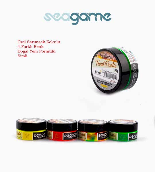 SEAGAME TROUT PASTA ALABALIK HAMURU SARIMSAK SARI 50G