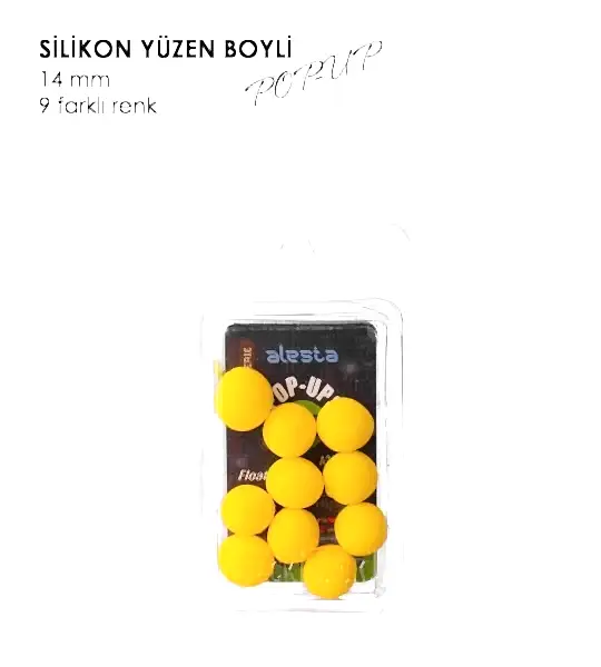 YÜZEN BOYLİ POP-UP SARI 14MM 10P