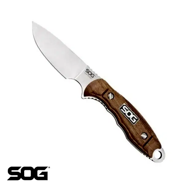 S. SOG HT012L-CP HuntsPoint Skinning Ahşap Sap Bıçak