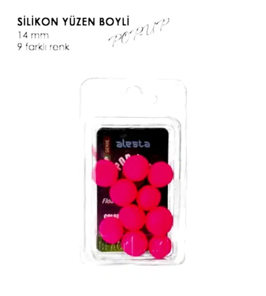 YÜZEN BOYLİ POP-UP PEMBE 14MM 10P