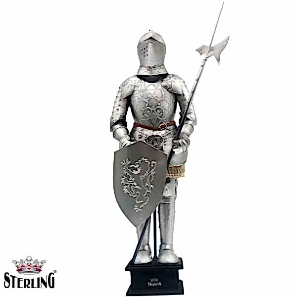 S. STERLING Iron Knight Dekoratif Süs