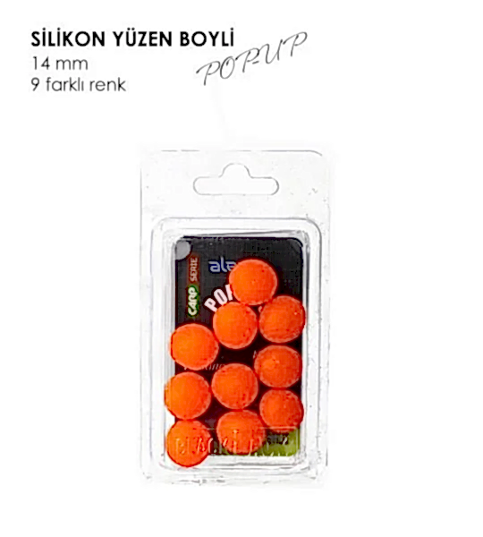 YÜZEN BOYLİ POP-UP TURUNCU 14MM 10P