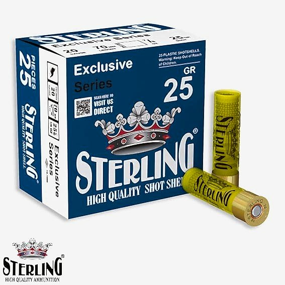 STERLING 20 Cal. 25 G. No: 2 Av Fişeği
