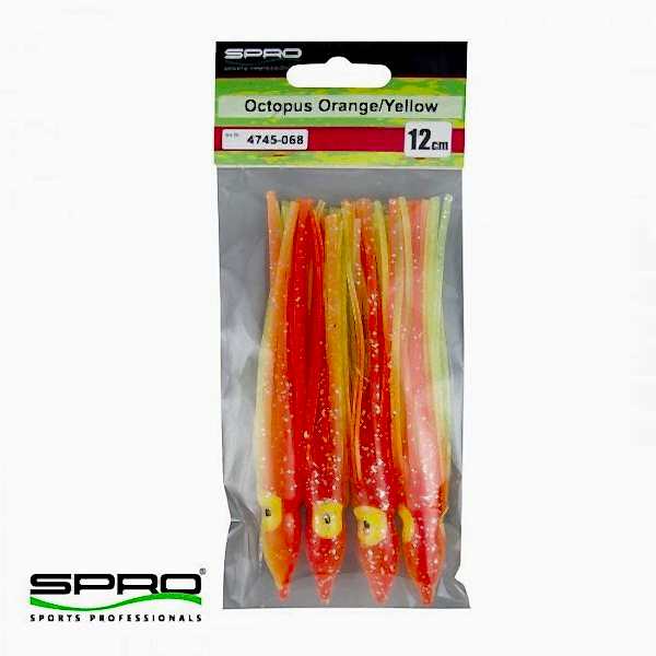 SPRO Octopus 3 İğneli Köstek Turuncu/Sarı #6