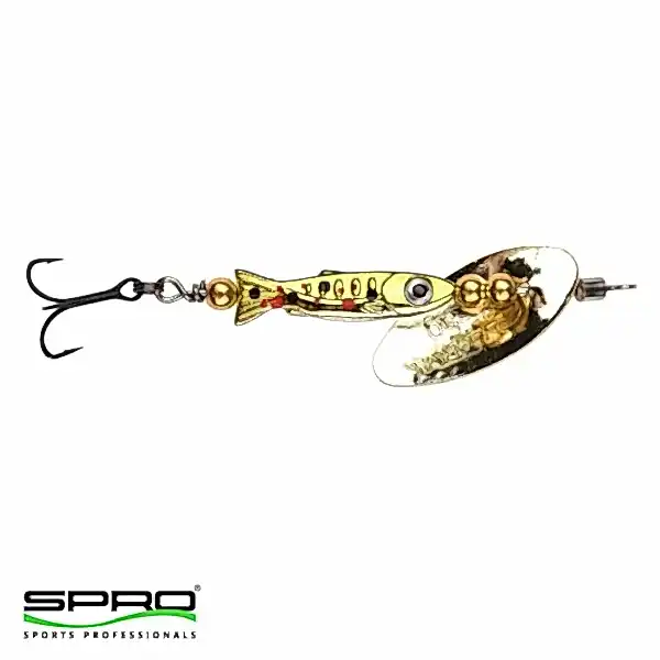 SPRO Larva Inline Spin 4,8CM 3,5G Brown Trout
