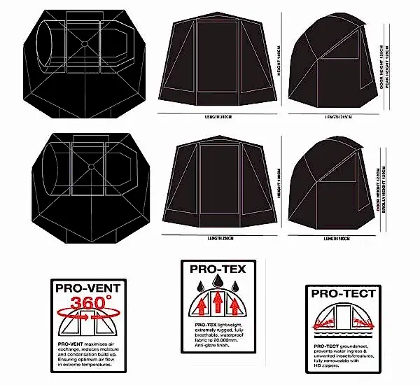 Prologic Inspire Brolly System 55'' Çadır