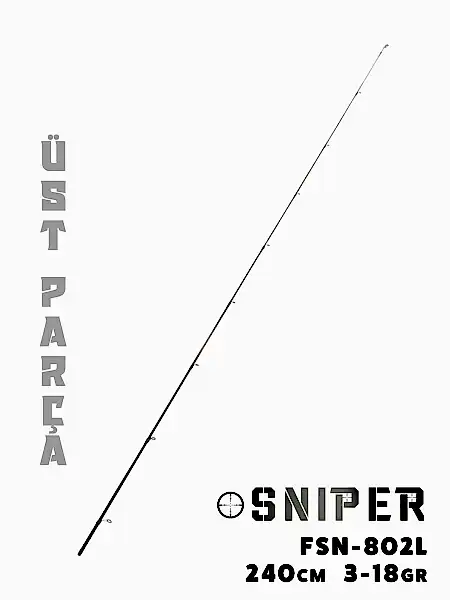 Fujin Sniper 240cm 3-18gr Üst Parça
