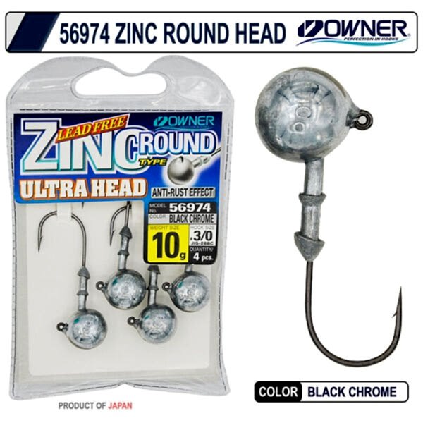 Owner 56974 Zinc Round Head