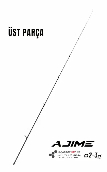 Fujin Ajime 198cm 02-3 gr LRF Kamışı #1 Üst Parça