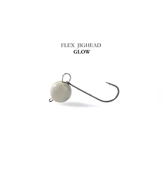 FLEX JIGHEAD GLOW 4P 2.5G