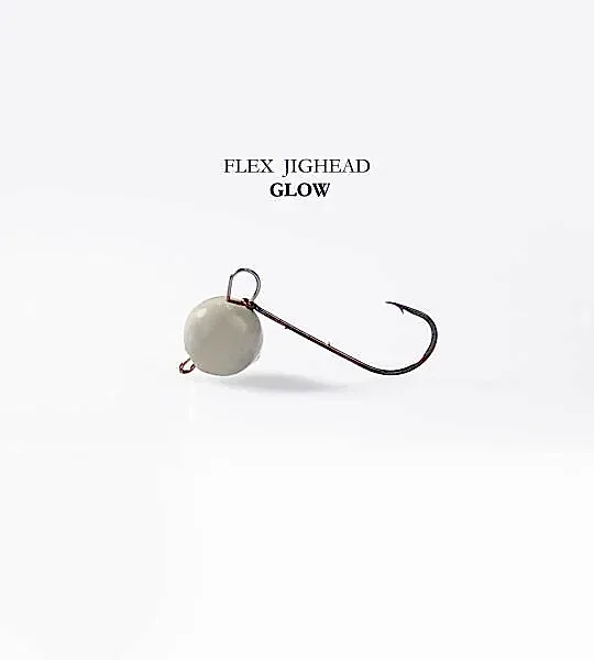 FLEX JIGHEAD GLOW 4P 3.5G