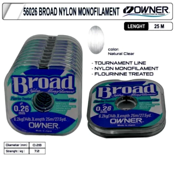 Owner 56026 mm Broad 25m Misina