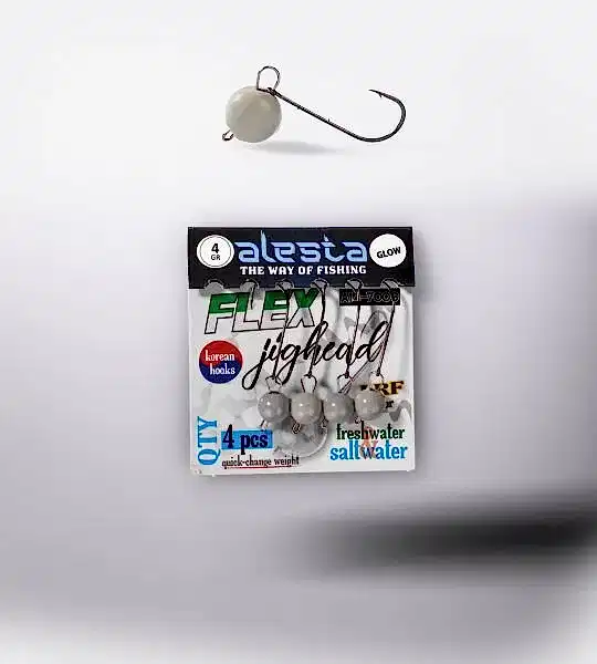 FLEX JIGHEAD GLOW 4P 4G