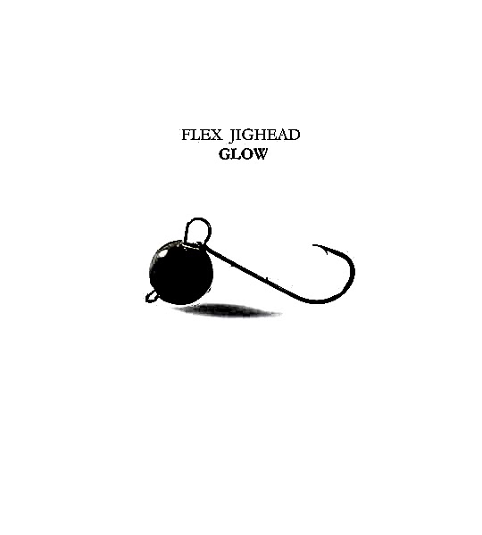 FLEX JIGHEAD GLOW 4P 4.5G