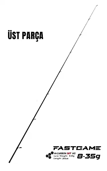 Fujin FastGame 265cm 8-35 gr #1 Üst Parça