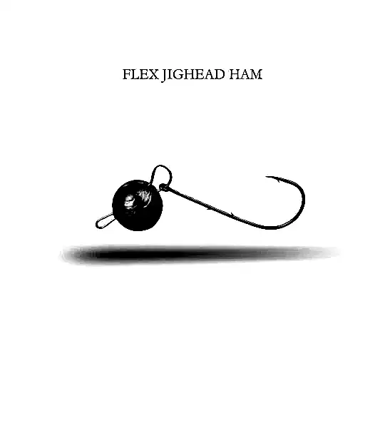 FLEX JIGHEAD HAM 4P 1.8G