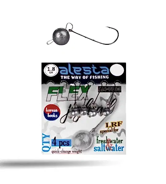 FLEX JIGHEAD HAM 4P 1.8G