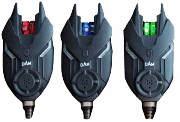 DAM Bite Alarm TF Bite Alarm Set 3+1 Red Green Blue