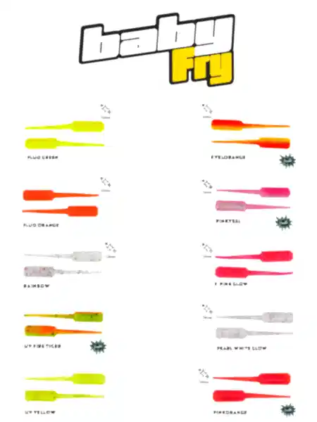 Fujin Baby FRY 2,7cm LRF Silikon Yem