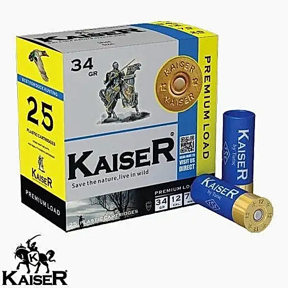KAISER 12 Cal. 34 G. No: 01 Av Fişeği