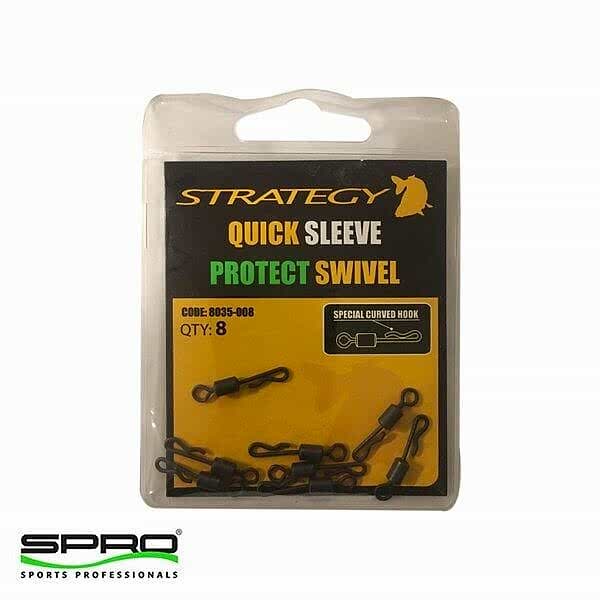 T.D. SPRO Strat QC-Sleeve Protect Swivel 1/8
