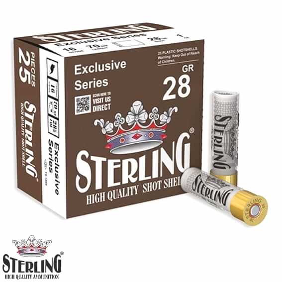STERLING 16 Cal. 28 G. No: 6 Av Fişeği
