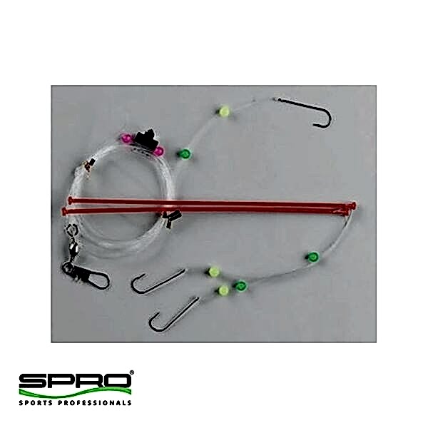 SPRO Flatfish Patern 3 İğneli Köstek #6 10'Lu