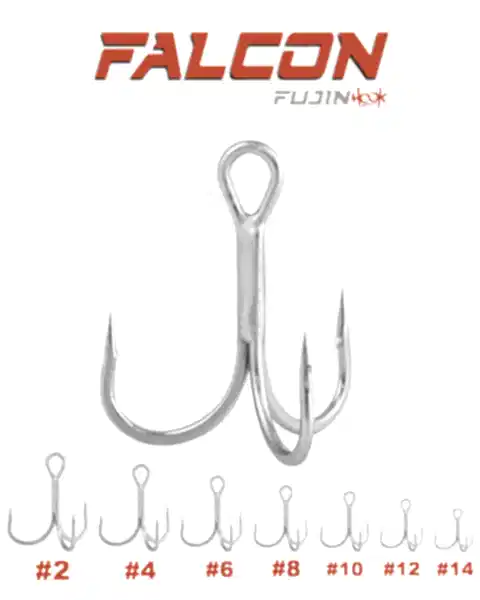 Fujin Falcon Süper Anti-Rust Üçlü Kanca