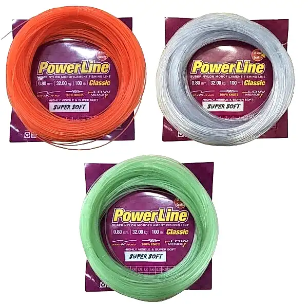 Powerline Classıc 100 m. Poşet Soft  Misina 0,60 mm