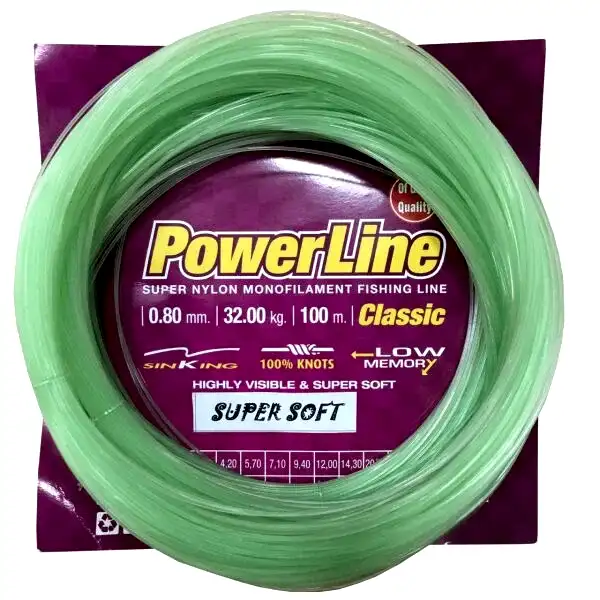 Powerline Classıc 100 m. Poşet Soft  Misina 0,60 mm