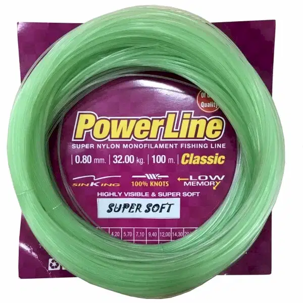 Powerline Classıc 100 m. Poşet Soft  Misina 0,70 mm