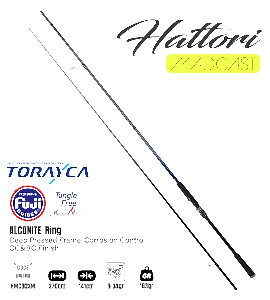 Fujin Madcast 270cm 9-34gr Spin Kamışı