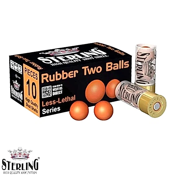 STERLING 12 Cal. Rubber 2 Top Kauçuk Fişek