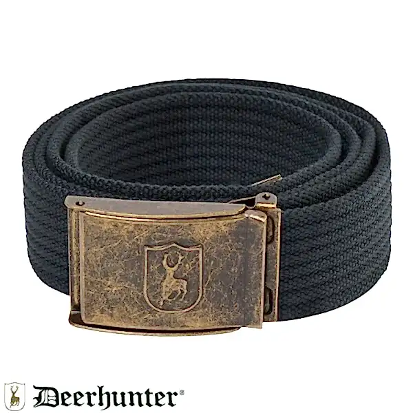 DEERHUNTER Canvas Kemer Siyah 130 cm