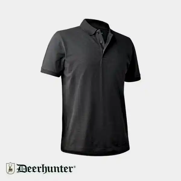 DEERHUNTER Harris Polo Yaka Gri Tişört 2XL