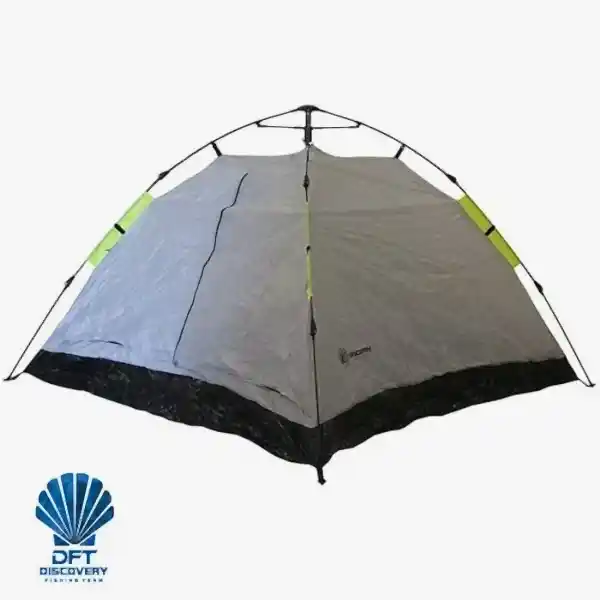 DFT 3 Kişilik Oto. Tek Kat Gri Çadır 210x210x130cm