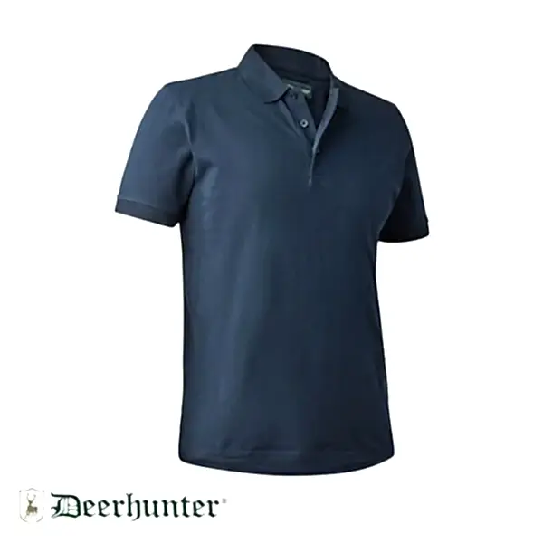 DEERHUNTER Polo Yaka K.Kollu Lacivert Tişört M