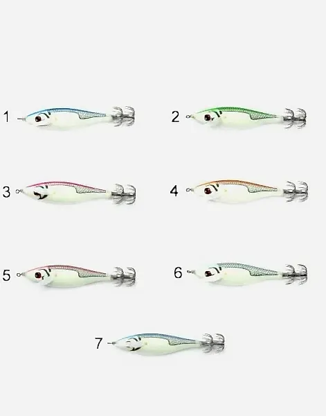 Captain 3030 Kalamar Zokası 8cm Rocket Bilyeli Squid 10gr