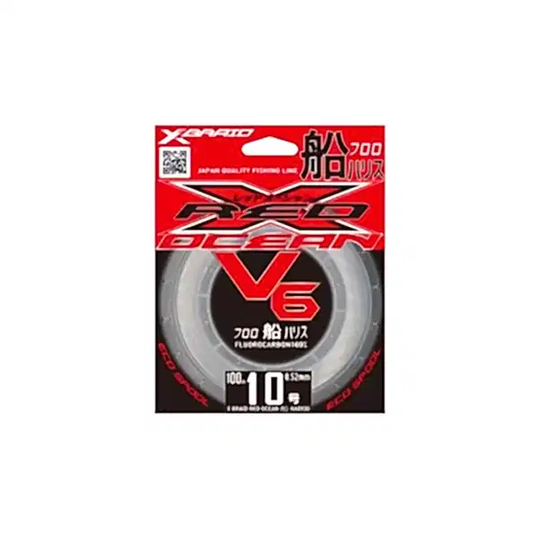 YGK X059 RED OCEAN V6 FC 100M 0.47-13.7KG