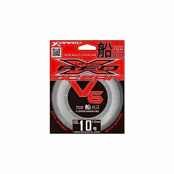 YGK X059 RED OCEAN V6 FC 100M 0.52-16KG