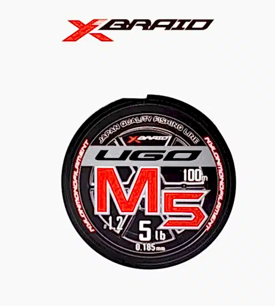 YGK X062 UGO M5 NYLON 100M 2.27KG 0.185